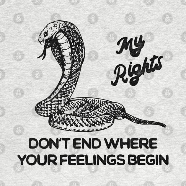 My Rights Don't End Where Your Feelings Begin by HamzaNabil